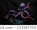 Kraken animal on isolated background 133987554