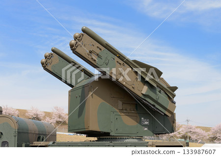 陸上自衛隊81式短程地對空飛彈發射部署 陸上自衛隊81式短程地對空飛彈發射部署 133987607