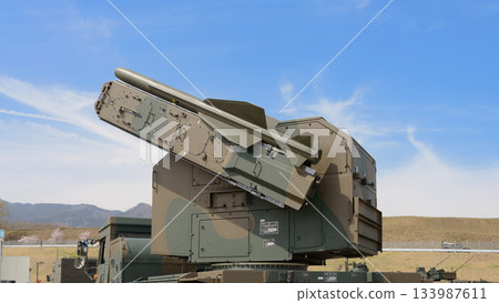 Firing deployment of the Ground Self-Defense Force's Type 81 short-range surface-to-air guided missile Firing deployment of the Ground Self-Defense Force's Type 81 short-range surface-to-air guided missile 133987611