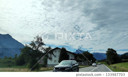 Hallstatt, Austria - July 27 2023: Hallstatt Surrounding Hallstatt, Austria - July 27 2023: Hallstatt Surrounding 133987703