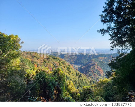 高尾稻荷山健行道上的霞台 高尾稻荷山健行道上的霞台 133987775