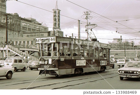 1976年，宮城縣仙台市，仙台市有軌電車廢除日，存檔照片 133988469