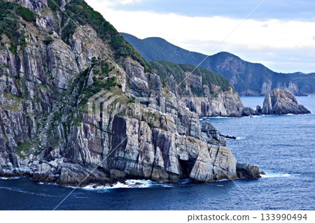 福江島的自然奇觀－大瀨崎的壯麗景色 133990494