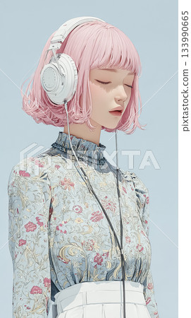 艾米系列：艾米在視覺化的聲音之河中聆聽音樂 133990665