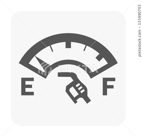 Fuel Gauge Symbol Fuel Gauge Symbol 133990703