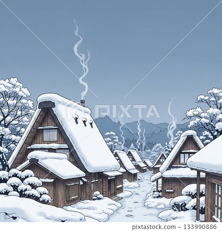 雪落白川鎮 133990886