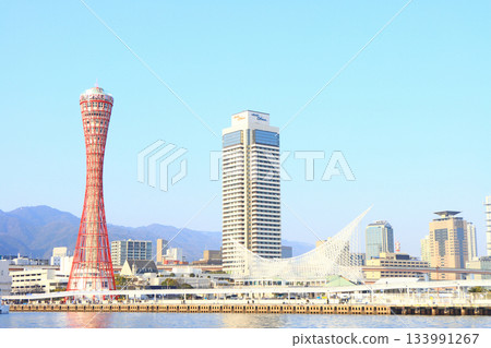 兵庫縣神戶市神戶港塔風景 133991267