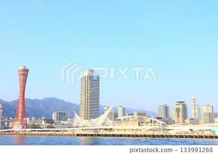 兵庫縣神戶市神戶港塔風景 兵庫縣神戶市神戶港塔風景 133991268