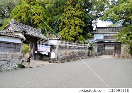 Obi Castle Otemon Gate and Yoshokan Obi Castle Otemon Gate and Yoshokan 133991318