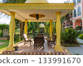 Tropical garden and rest area 133991670