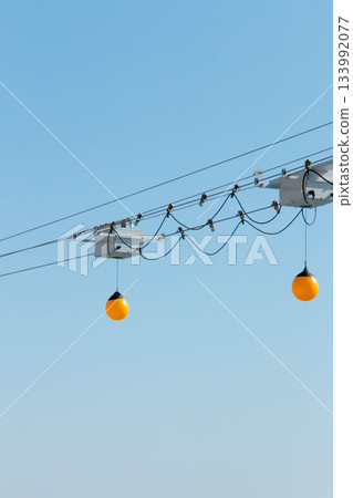 Ball for the dolphin show 133992077