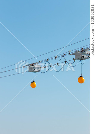 Ball for the dolphin show 133992081