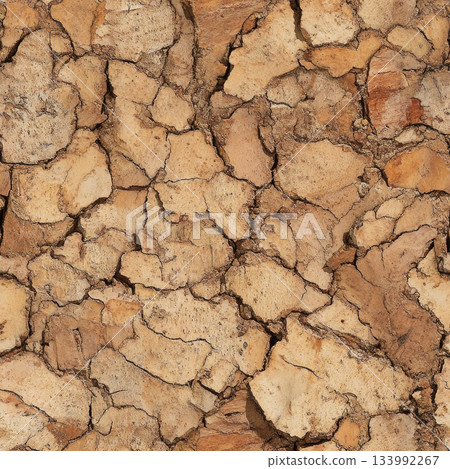 Photo of a seamless texture of cork bark 133992267