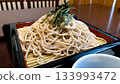 Zaru soba noodles from Soba Masa, Omura City, Nagasaki Prefecture 133993472
