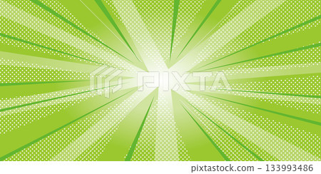 Pop concentrated line background illustration 133993486