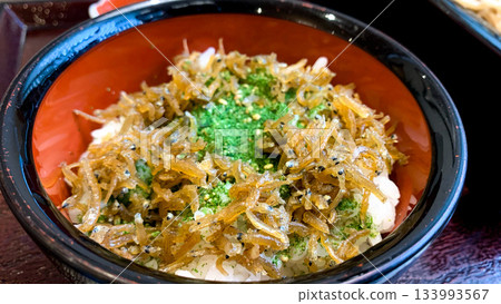 Savory small sardine bowl 133993567
