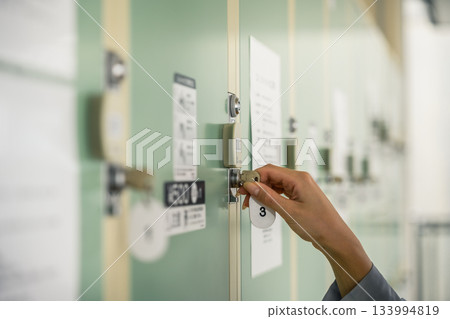 Locker unlocking scene 133994819