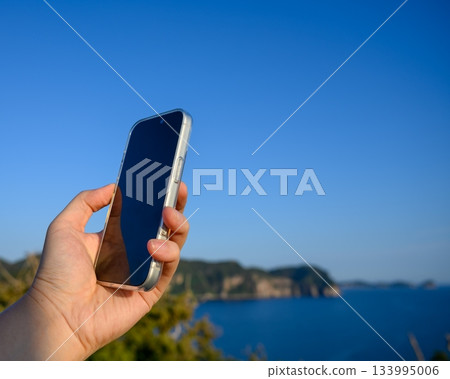 島嶼旅遊和智慧型手機 133995006