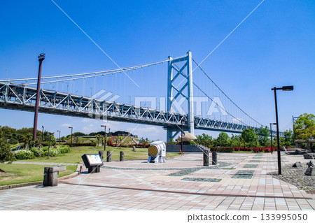 瀨戶內大橋（北備三瀨戶大橋）及吉島停車場 / 香川縣坂出市吉島町 587 133995050
