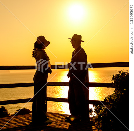 黃昏的海邊 133995672