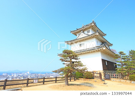 Scenery of Marugame Castle, Marugame City, Kagawa Prefecture Scenery of Marugame Castle, Marugame City, Kagawa Prefecture 133997044