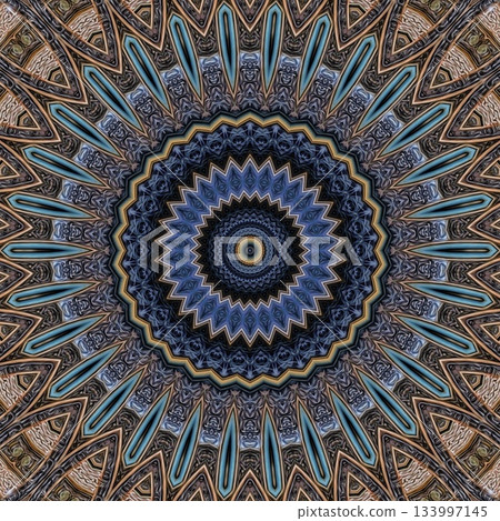 Turkish Islamic ornamental boho Pattern. Luxury Persian Mandala Tile Art & Ornate Middle Eastern mystic Ornament Design Turkish Islamic ornamental boho Pattern. Luxury Persian Mandala Tile Art & Ornate Middle Eastern mystic Ornament Design 133997145