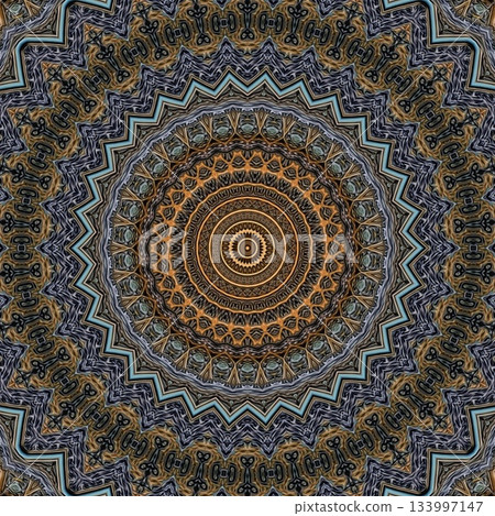 Turkish Islamic ornamental boho Pattern. Luxury Persian Mandala Tile Art & Ornate Middle Eastern mystic Ornament Design Turkish Islamic ornamental boho Pattern. Luxury Persian Mandala Tile Art & Ornate Middle Eastern mystic Ornament Design 133997147