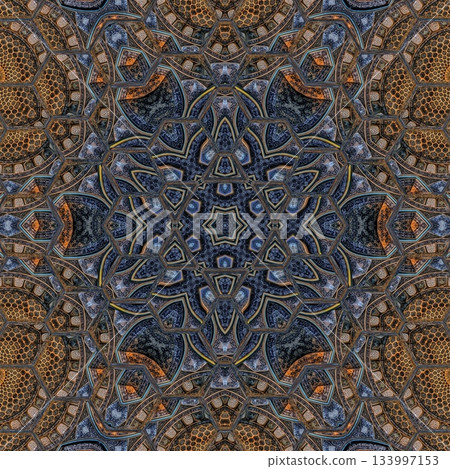 Turkish Islamic ornamental boho Pattern. Luxury Persian Mandala Tile Art & Ornate Middle Eastern mystic Ornament Design Turkish Islamic ornamental boho Pattern. Luxury Persian Mandala Tile Art & Ornate Middle Eastern mystic Ornament Design 133997153