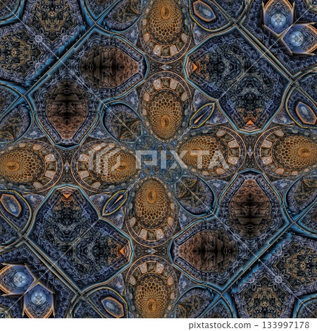 Turkish Islamic ornamental boho Pattern. Luxury Persian Mandala Tile Art & Ornate Middle Eastern mystic Ornament Design Turkish Islamic ornamental boho Pattern. Luxury Persian Mandala Tile Art & Ornate Middle Eastern mystic Ornament Design 133997178