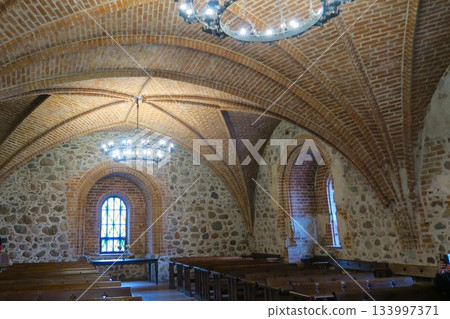 特拉凱城堡的主堡，現在是一座博物館 133997371