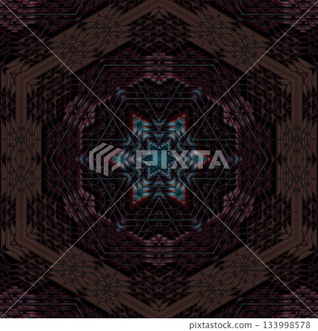 Abstract and Surreal Digital NFT Collectible. Futuristic Art Masterpiece, Unique Digital NFT.  Surreal and Abstract Futuristic Art, Futuristic NFT Art Collectible. Digital Abstract Surreal design 133998578