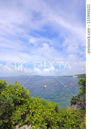 The view from Cape Maeda, Okinawa The view from Cape Maeda, Okinawa 133998822