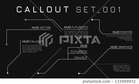 Callout Hud Set Callout Hud Set 133999932
