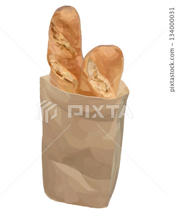 French bread (in a paper bag) French bread (in a paper bag) 134000031