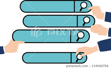 關鍵字搜尋插圖 關鍵字搜尋插圖 134000708