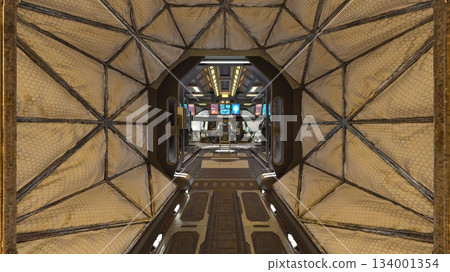 Scenery inside the spacecraft Scenery inside the spacecraft 134001354