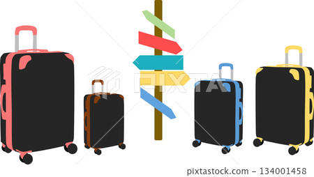 Travel graphic material illustration 134001458