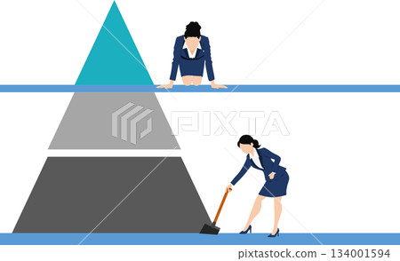 Heinrich's Law graphic illustration Heinrich's Law graphic illustration 134001594