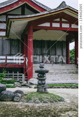位於石垣島白保的出雲大社咲島本宮神社的寧靜景色 134002005