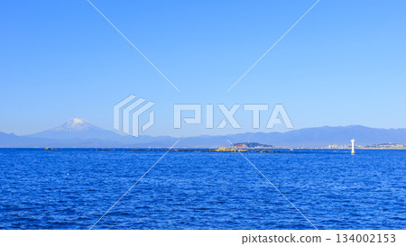 Mount Fuji seen from Hayama Coast Mount Fuji seen from Hayama Coast 134002153