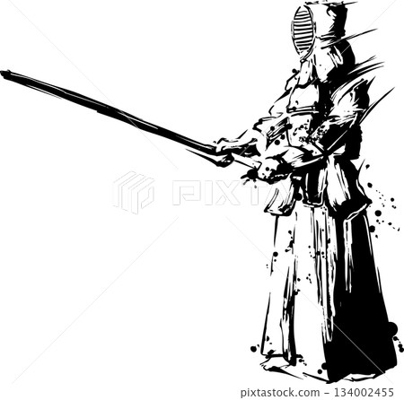 Kendo stance Kendo stance 134002455