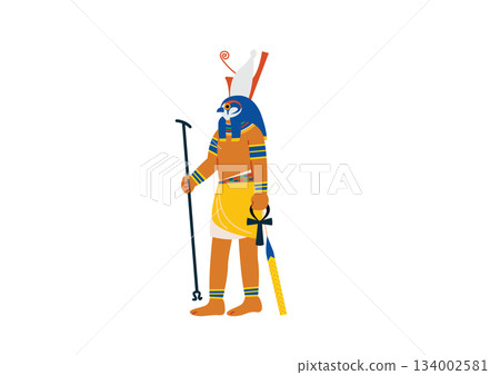 Ancient Egyptian God Horus Ancient Egyptian God Horus 134002581