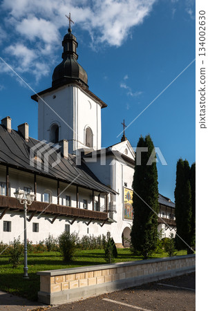Main Entrance and Bell Tower of Ancient Neamt Monastery, Cultural Hub of Romania 134002630
