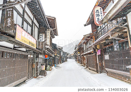 Naraijuku winter scenery Naraijuku winter scenery 134003026