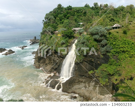 Yogyakarta Sea Waterfall Bukit Pengilon Yogyakarta Sea Waterfall Bukit Pengilon 134003233