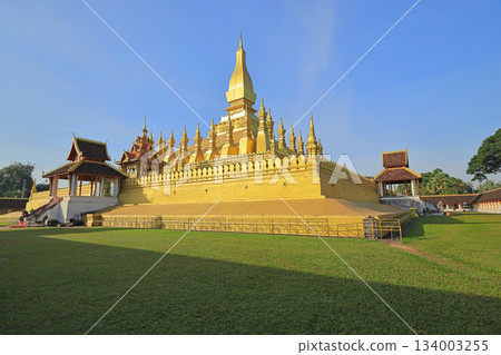That Luang in the capital Vientiane 134003255