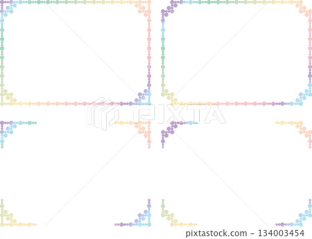 圓角、方角 F4、20 彩虹燈 134003454