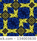 Vibrant design inspired by the Ukraine flag with bold blue and yellow colors, perfect for patriotic artwork, digital prints, apparel, and creative projects celebrating national pride 134003630