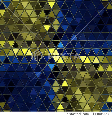 Vibrant design inspired by the Ukraine flag with bold blue and yellow colors, perfect for patriotic artwork, digital prints, apparel, and creative projects celebrating national pride 134003637