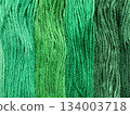 Green embroidery thread 134003718